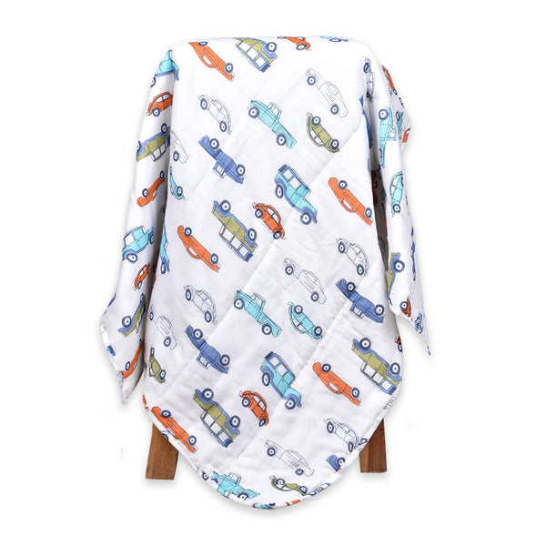 Breathable Muslin Baby Blanket / AC Quilt – Gentle All-Season Comfort