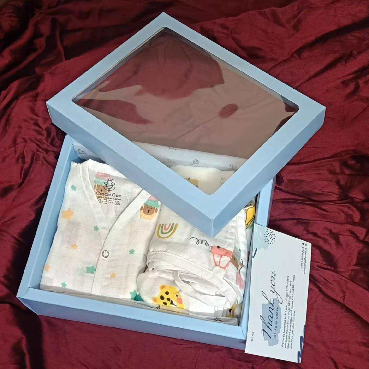 CradleBee Mini Newborn Gift Kit – A Thoughtful First Gift for Little Beginnings