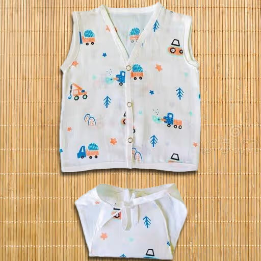Organic Muslin Jabla and Nappy Sets for Babies – Complete Everyday Comfort