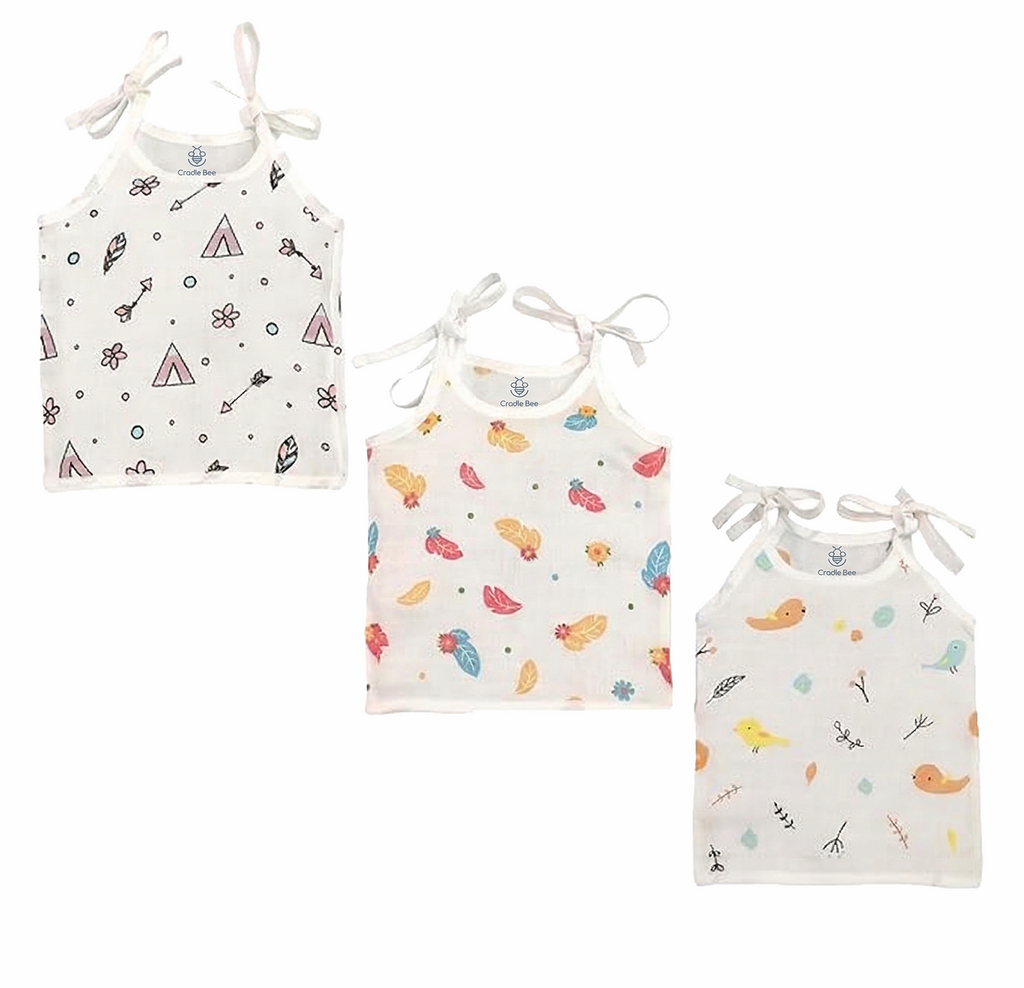 Organic Muslin Knot Jabla – Easy Wear Newborn Essential