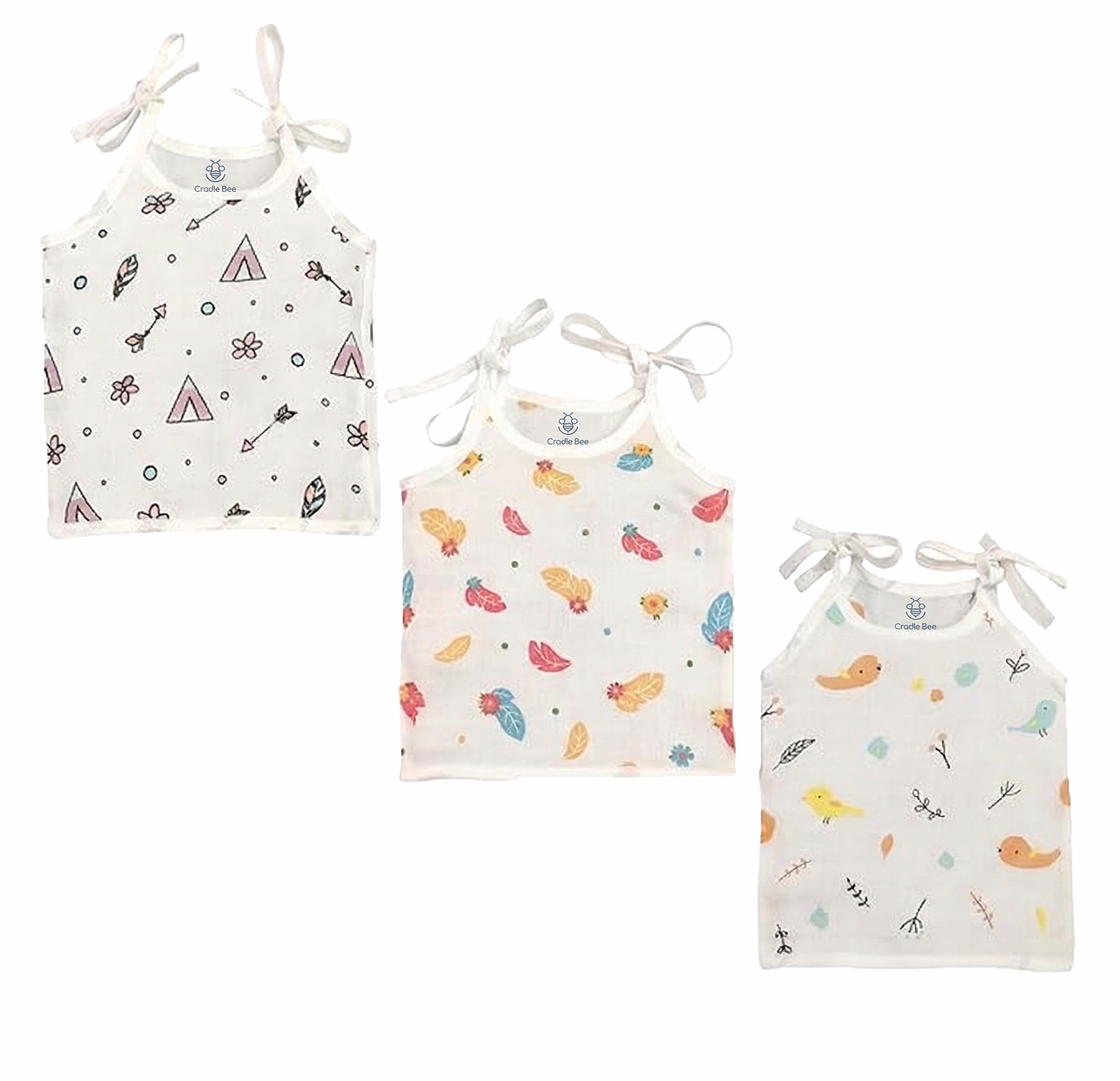 Organic Muslin Knot Jabla – Easy Wear Newborn Essential